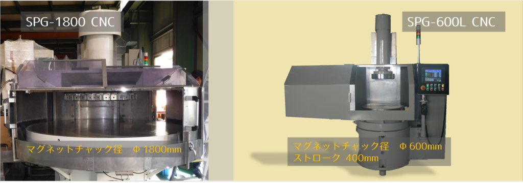 全自動ロータリ平面研削盤の三進精機